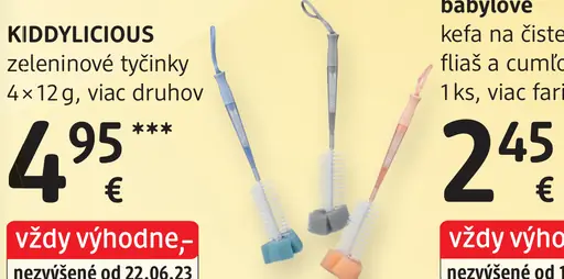 Kiddylicious detské zeleninové tyčinky