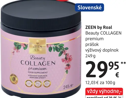 Zeen by Roal Beauty Collagen premium prášok