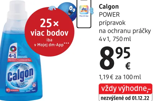 Calgon Power prípravok na ochranu práčky 4v1