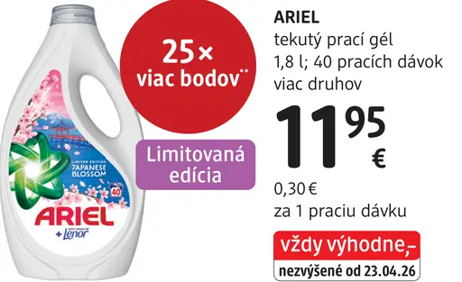Ariel Tekutý praci gél/kapsuly