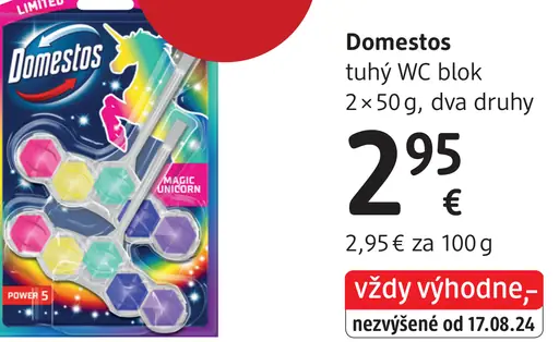 Domestos tuhy WC blok