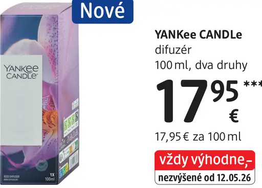 YANKEE CANDLE difuzér