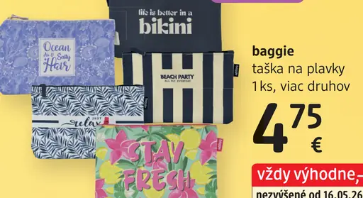 Baggie taška na plavky limitovaná edícia