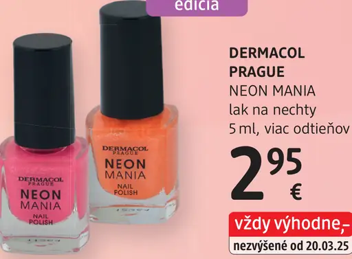 Dermacol Prague Neon Mania lak na nechty