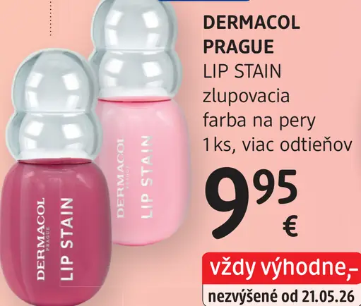 Dermacol Prague Lip Stain zlupovacia farba na pery