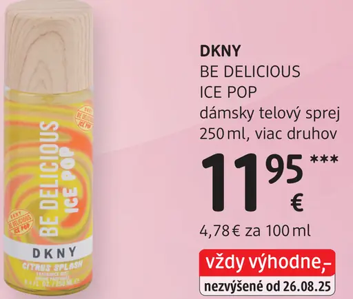 DKNY Be Delicious Ice Pop dámsky telový sprej