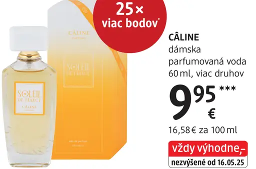 Câline dámska parfumovaná voda, viac druhov