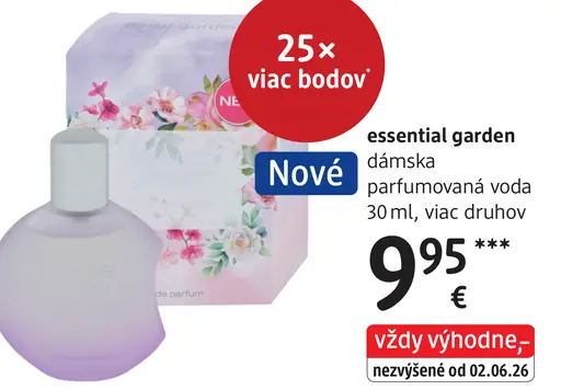 Essential Garden dámska parfumovaná voda