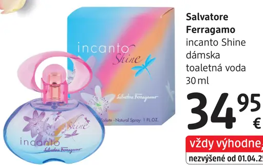 Salvatore Ferragamo Incanto Shine dámska toaletná voda
