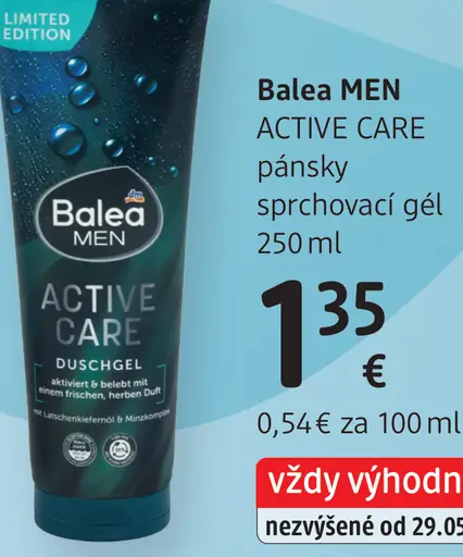 Balea MEN ACTIVE CARE pánsky sprchovací gél