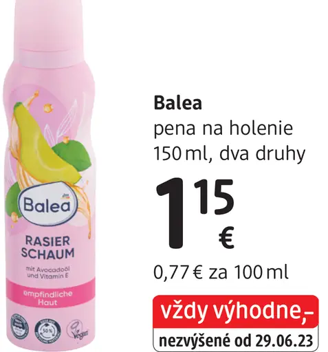 Balea pena na holenie