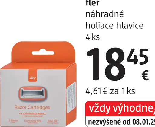 Fler náhradné holiace hlavice