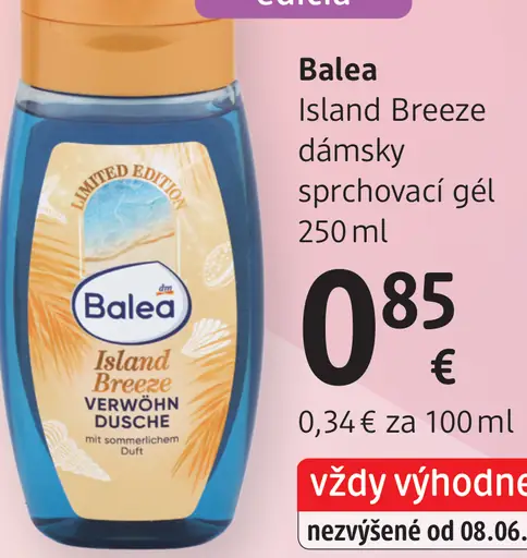 Balea Island Breeze dámsky sprchovací gél