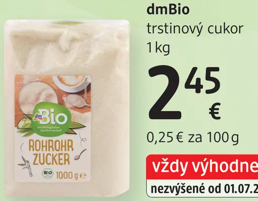 DmBio trstinový cukor