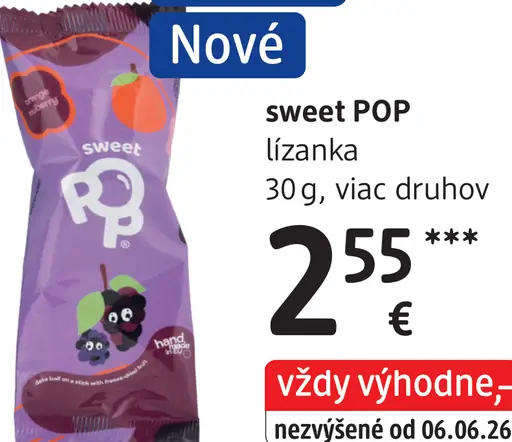 Sweet POP lízanka