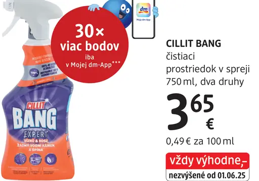 Cillit Bang čistiaci prostriedok