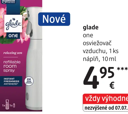 Glade one osviežovač vzduchu, náplň