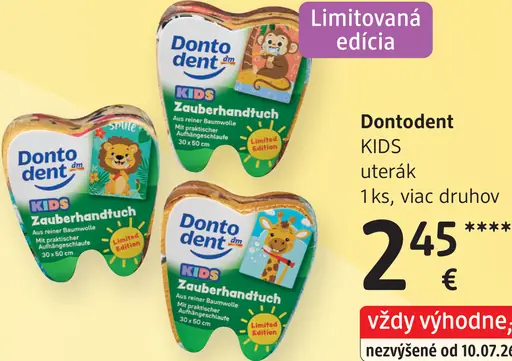 Dontodent KIDS uterák