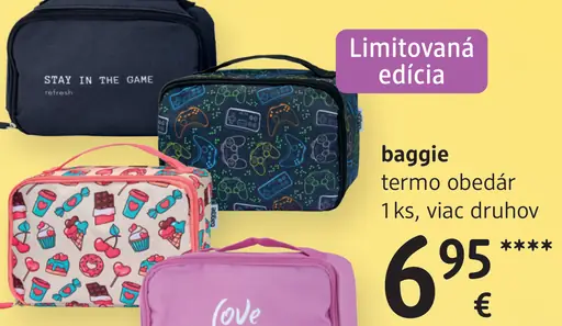 Baggie termo obedár