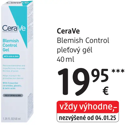 CeraVe Blemish Control pleťový gél