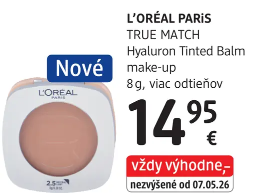 L’Oréal Paris True Match Hyaluron Tinted Balm make-up