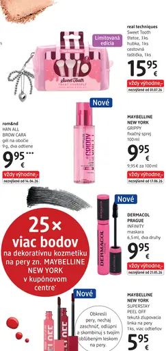 Real techniques Sweet Tooth súprava štetcov, hubky a cestovnej taštičky