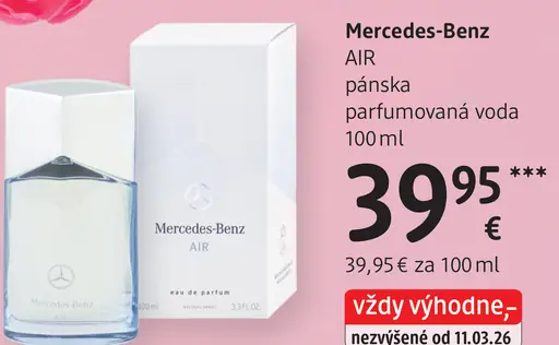 Mercedes-Benz AIR pánska parfumovaná voda
