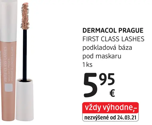 Dermacol Prague First Class Lashes podkladová báza pod maskaru