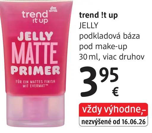 Trend !t up Jelly Matte podkladová báza pod make-up