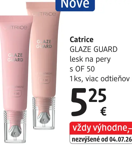 Catrice Glaze Guard lesk na pery s OF 50