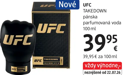 UFC Takedown parfumová voda