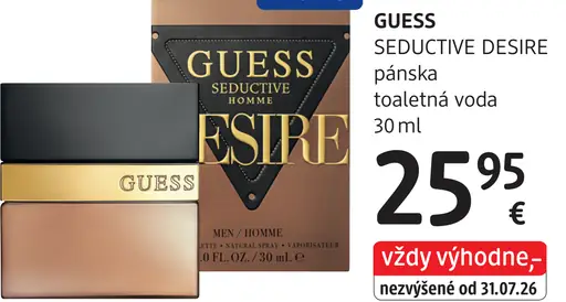 GUESS Seductive Desire Homme pánska toaletná voda