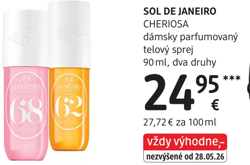 Sol de Janeiro Cheriosa 68 a 62 dámsky parfumovaný telový sprej