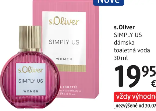 S.Oliver Simply Us dámska toaletná voda