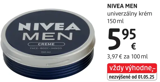 Nivea Men univerzálny krém