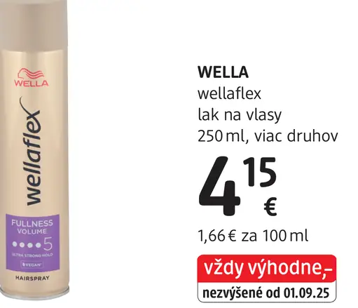 Wella wellaflex lak na vlasy