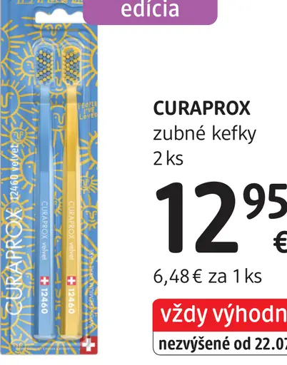 Curaprox zubné kefky limitovaná edícia