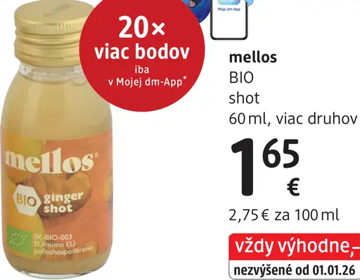 Mellos BIO shot
