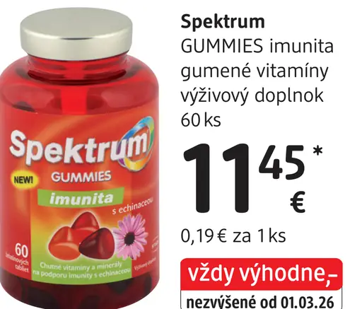 Spektrum Gummies Imunita gumové vitamíny