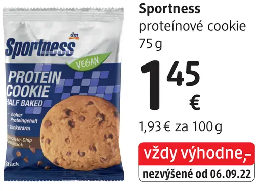 Sportness proteínové cookie