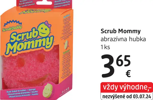 Scrub Mommy abrazívna hubka