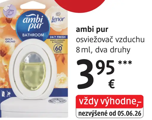 Ambi Pur Osviežovač vzduchu do kúpeľne