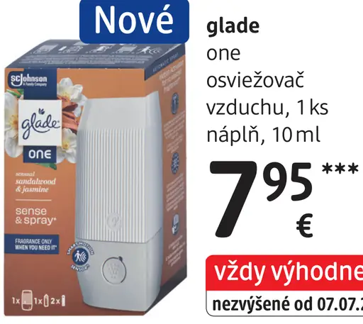 Glade one osviežovač vzduchu, náplň