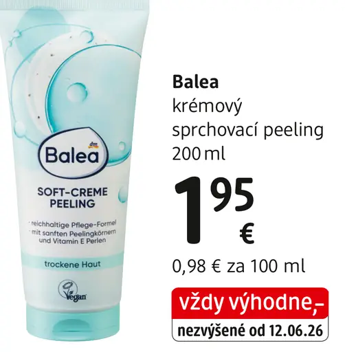 Balea Soft-Creme peeling
