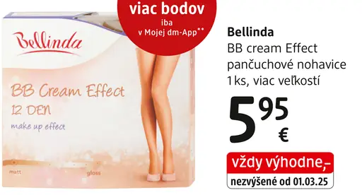 Bellinda BB Cream Effect pančuchové nohavice