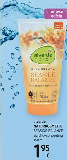 Alverde Seaside Balance sprchovací peeling
