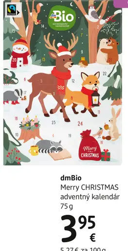 DmBio Merry Christmas adventný kalendár