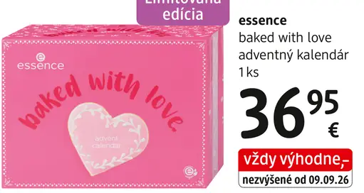 Essence Baked with Love adventný kalendár