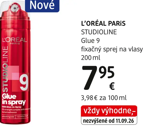 L’Oréal Paris StudioLine Glue 9 fixačný sprej na vlasy