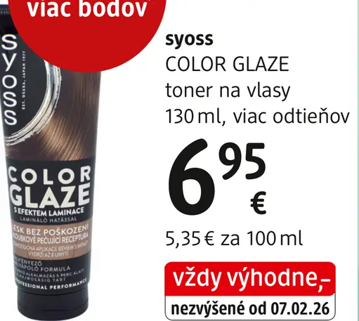 Syoss Color Glaze toner na vlasy